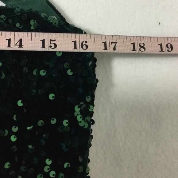 Glamorous One-Shoulder Sequin Maxi Dress - Picture 5 of 9